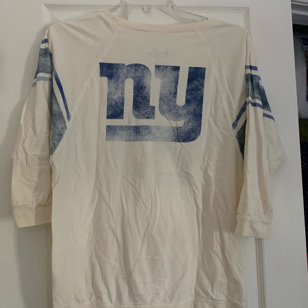 NY Giants 3/4 sleeve Tee